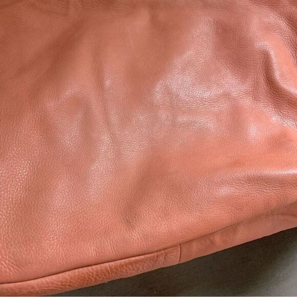 FREE‎ PEOPLE Leslie Leather Tote Tiger Red Bag - Picture 9 of 16